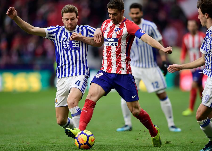 Las mejores imágenes del estreno de la Real Sociedad en el Wanda Metropolitano ante el Atlético de Madrid