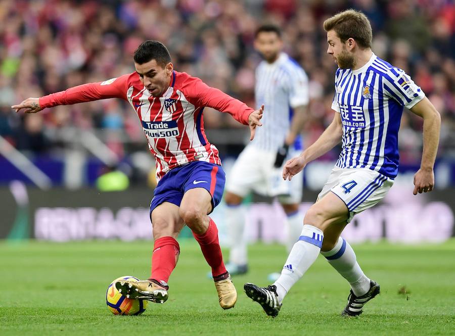 Las mejores imágenes del estreno de la Real Sociedad en el Wanda Metropolitano ante el Atlético de Madrid