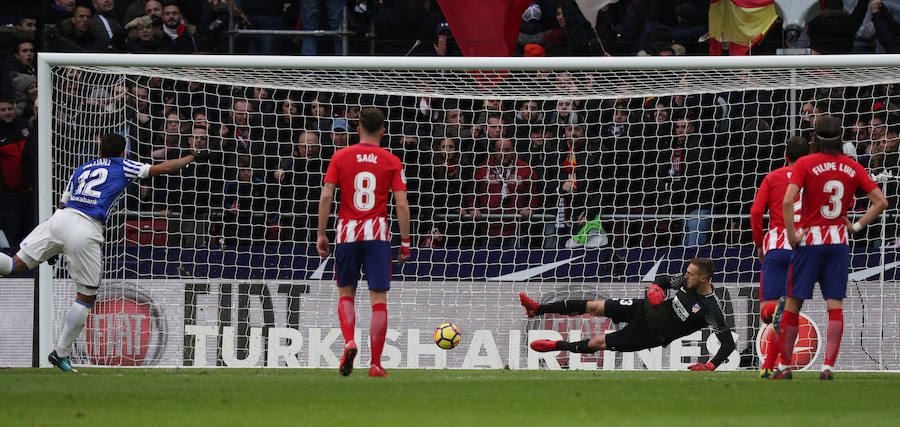 Las mejores imágenes del estreno de la Real Sociedad en el Wanda Metropolitano ante el Atlético de Madrid