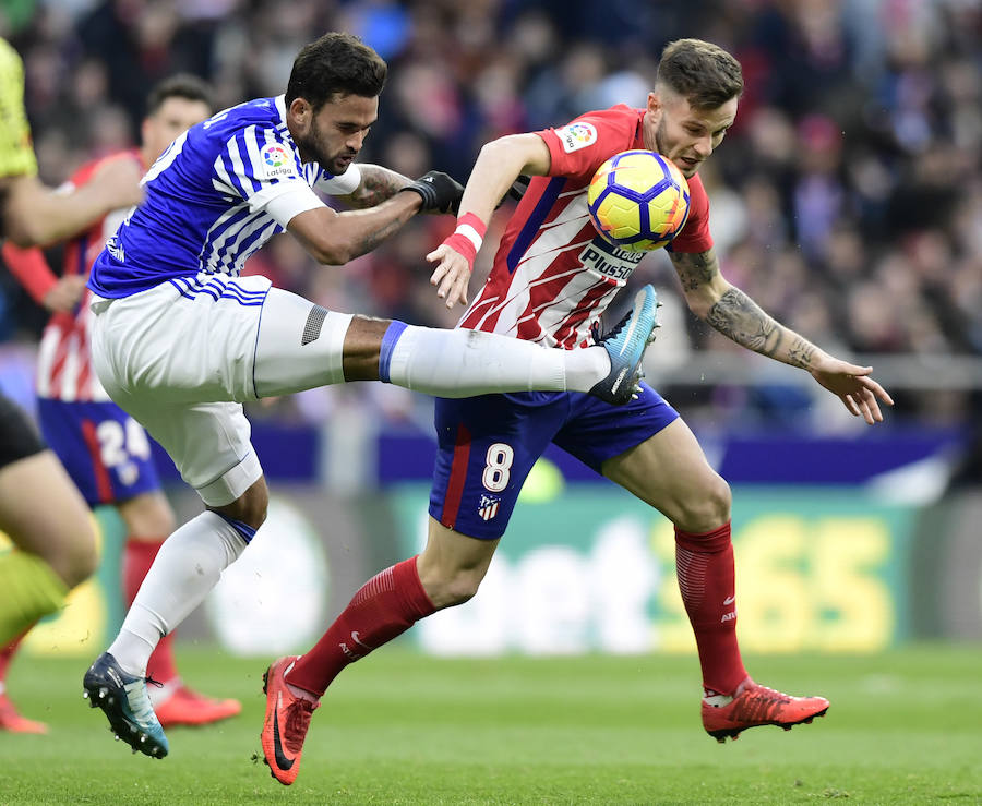 Las mejores imágenes del estreno de la Real Sociedad en el Wanda Metropolitano ante el Atlético de Madrid