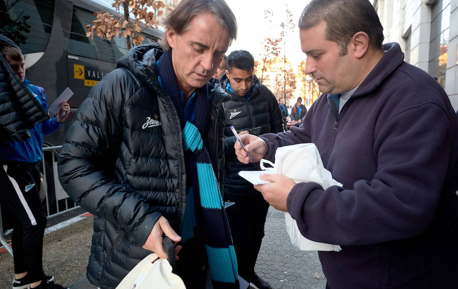 El Zenit entrena en Anoeta