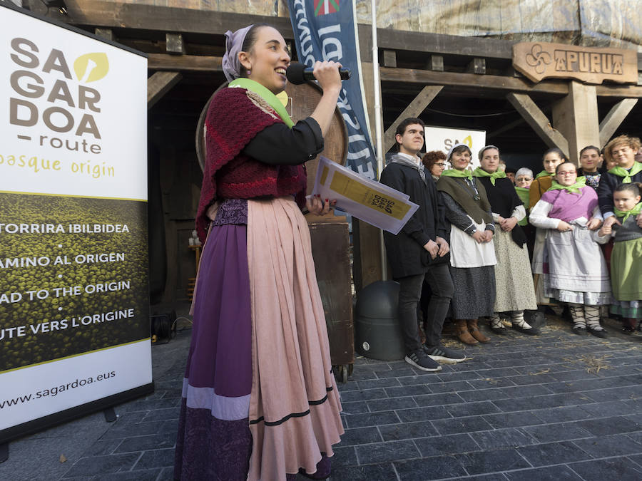 San Sebastián celebra con gran éxtito de público la IV. Sagardo Apurua.