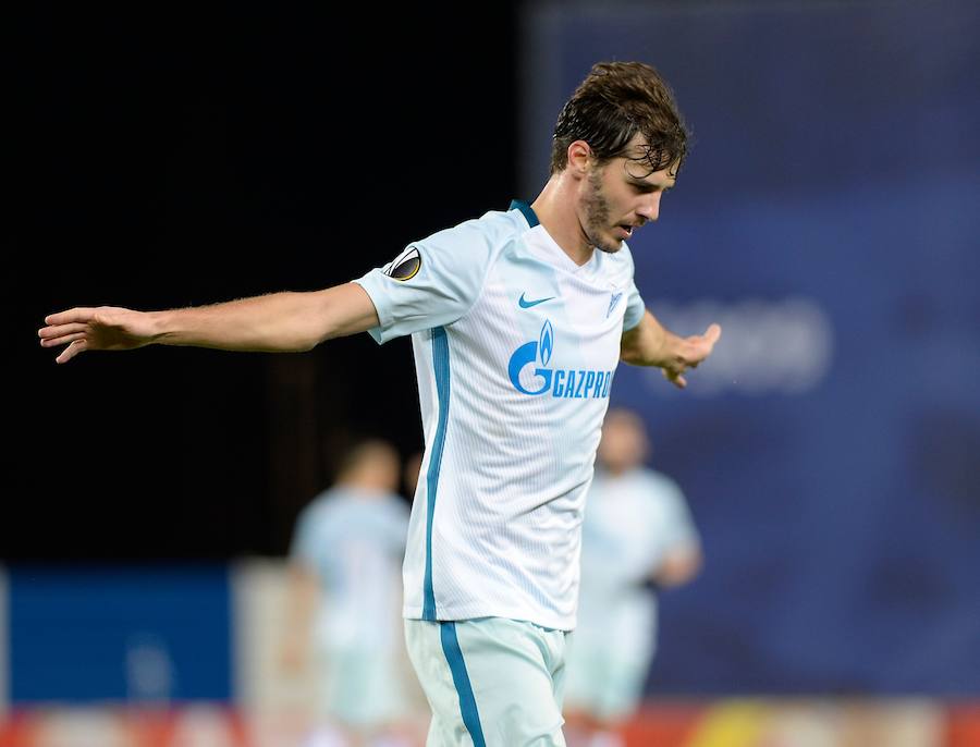 Las mejores imágenes del encuentro de Europa League entre la Real Sociedad y el Zenit en Anoeta