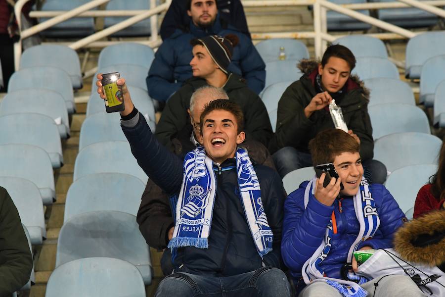 Las mejores imágenes del encuentro de Europa League entre la Real Sociedad y el Zenit en Anoeta