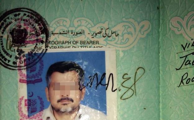 Imagen de archivo de un documento falso elaborado para cobrar las ayudas sociales.