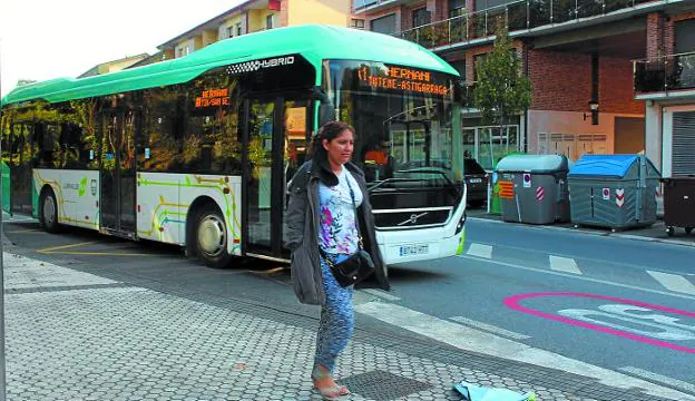 La Diputación Foral sacará a licitación el servicio de autobús de la comarca de Buruntzaldea. 