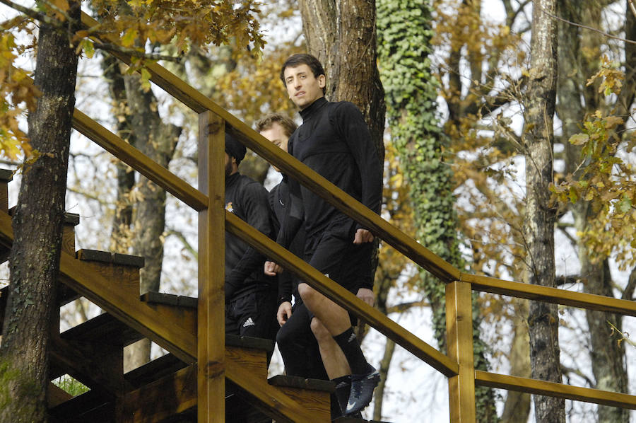 Eusebio ha citado a sus jugadores esta mañana en Zubieta para el último entrenamiento antes del debi de mañana en San Mamés contra el Athletic). 