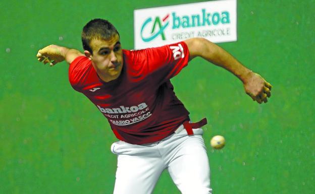 Óscar Lerena ha exhibido su pegada a lo largo del Torneo Bankoa-DV.