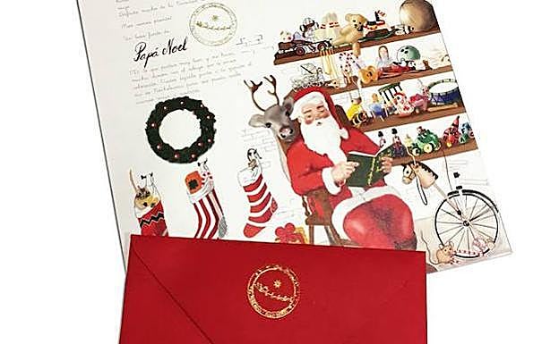 Imagen principal - Cuando es el Olentzero el que te escribe la carta