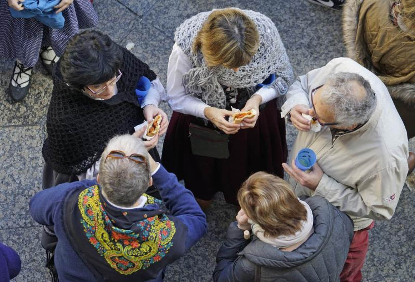 La feria de Santo Tomás de Donostia, un éxito