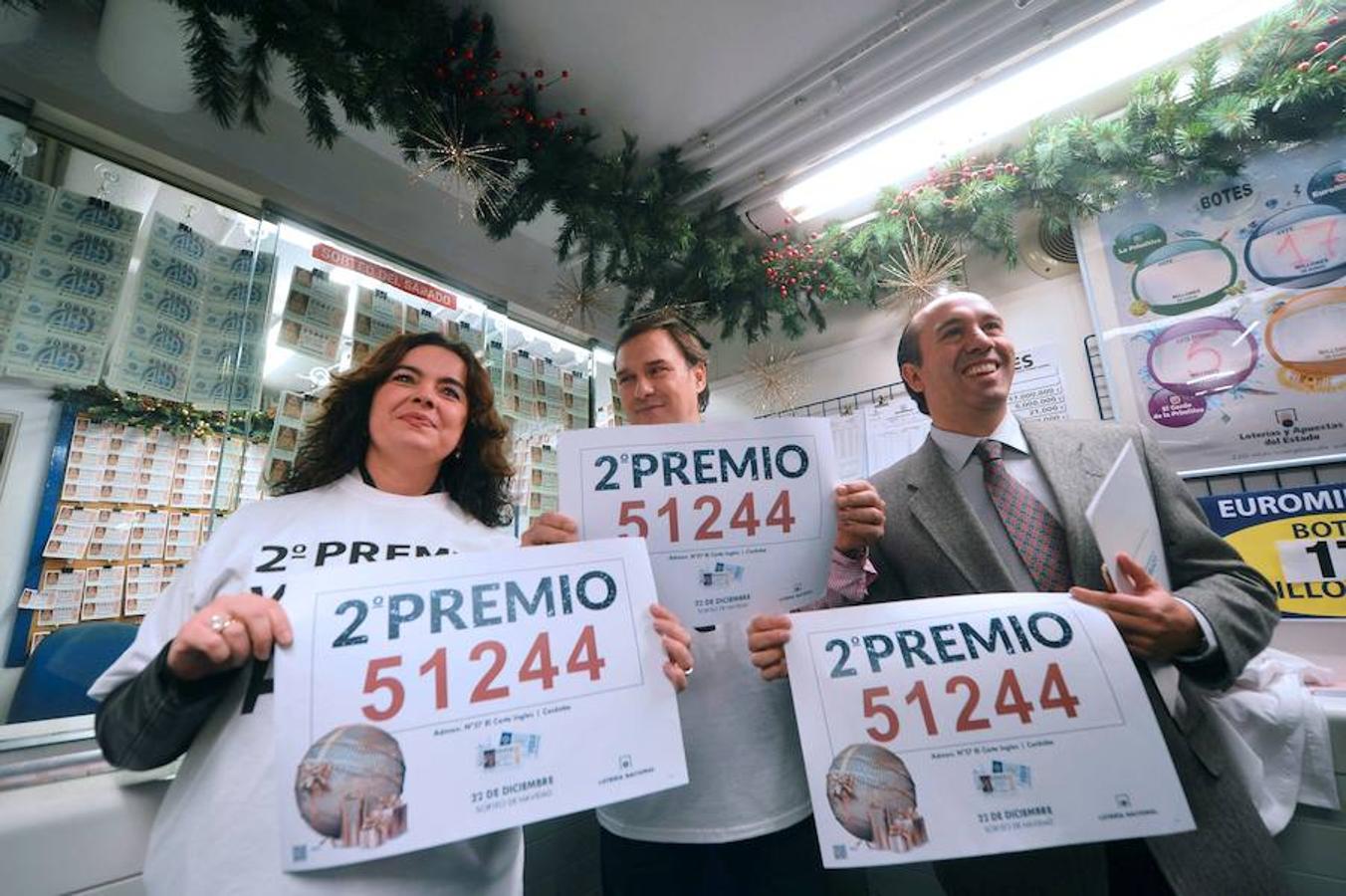 El sorteo de la Lotería de Navidad, vuelve a repartir millones por todo el territorio.