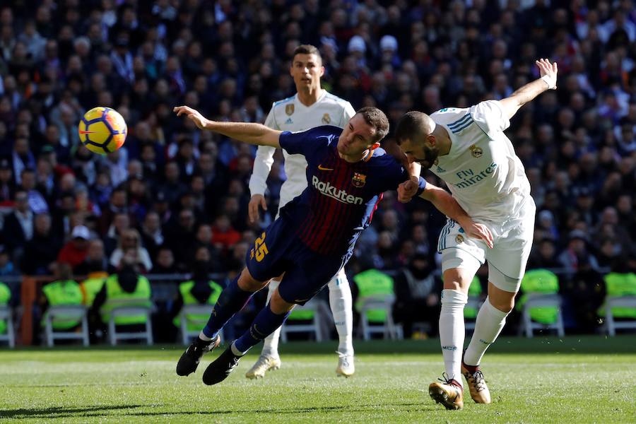 El conjunto azulgrana dejó prácticamente sentenciada la Liga en el Bernabéu tras su victoria por 0-3. 