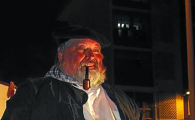 Popular. Olentzero saldrá hoy como cada 24 de diciembre.