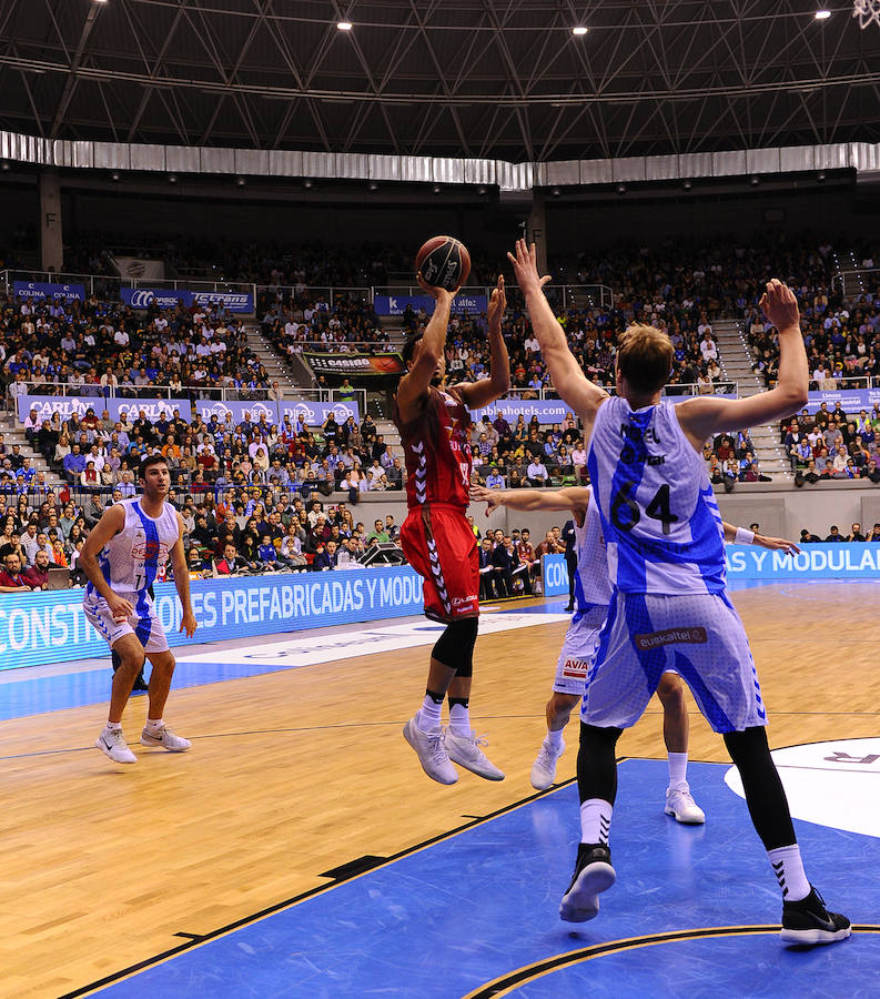 El Delteco-GBC gana 76-99 en el Coliseum ante el Burgos en un partido muy completo de los hombres de Fisac