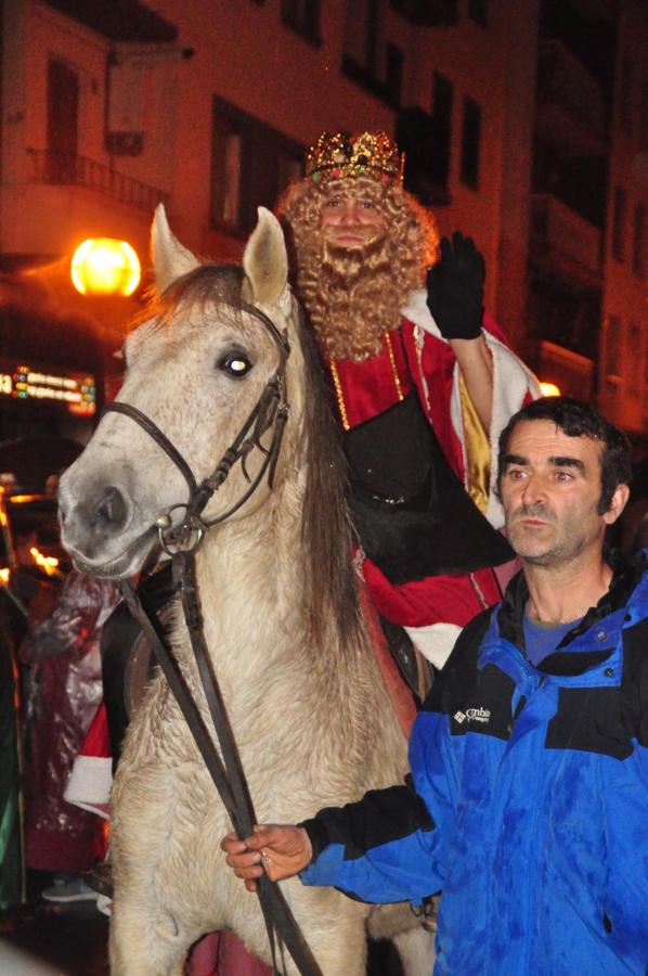 Así ha sido la llegada de Melchor, Gaspar y Baltasar a la localidad