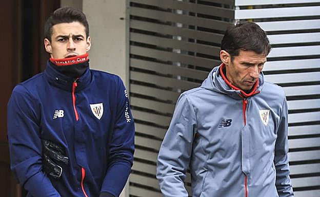 Kepa, junto a Ziganda. 