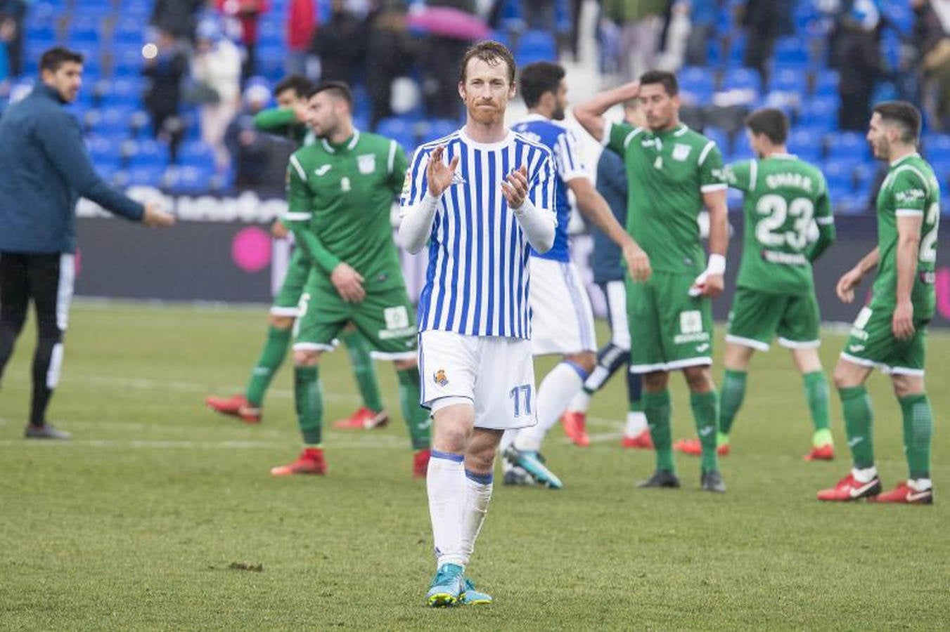 Las mejores imágenes del Leganés - Real Sociedad