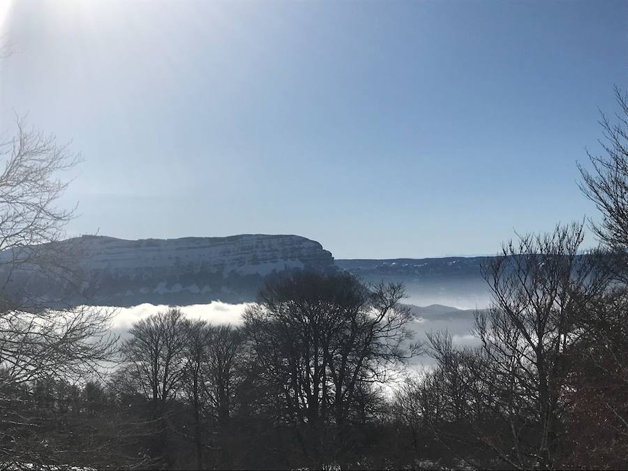 Berastegi ha registrado hoy la temperatura mínima de toda Gipuzkoa con -4,3 grados al igual que Pagoeta. 