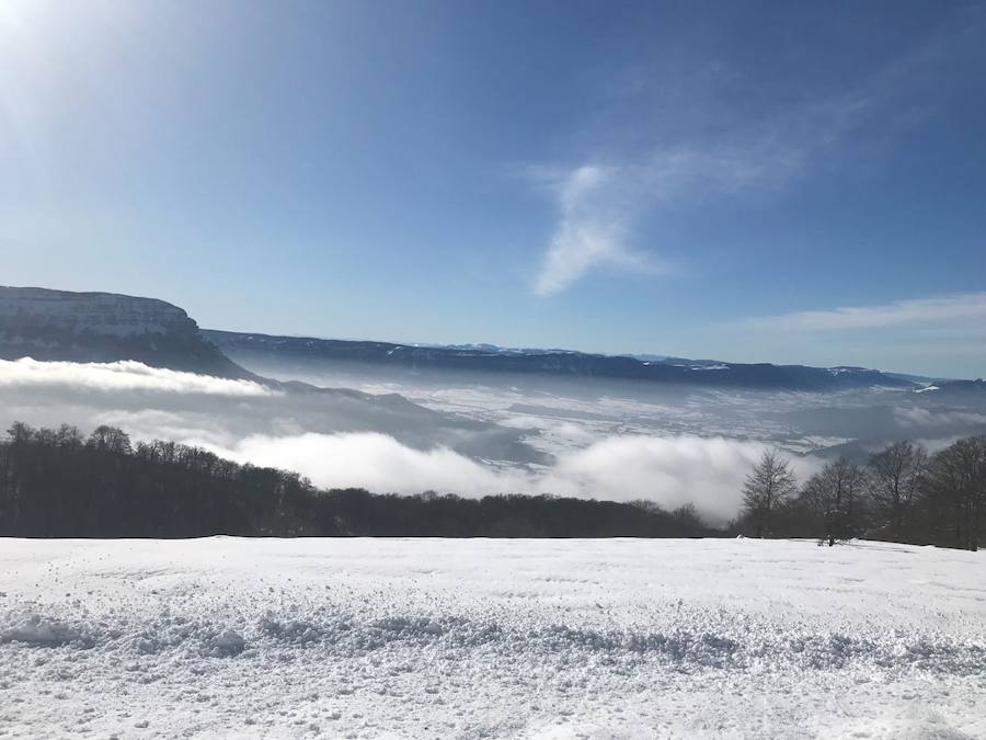 Berastegi ha registrado hoy la temperatura mínima de toda Gipuzkoa con -4,3 grados al igual que Pagoeta. 