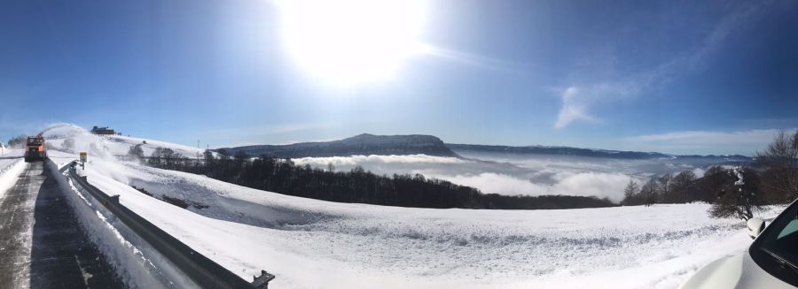 Berastegi ha registrado hoy la temperatura mínima de toda Gipuzkoa con -4,3 grados al igual que Pagoeta. 