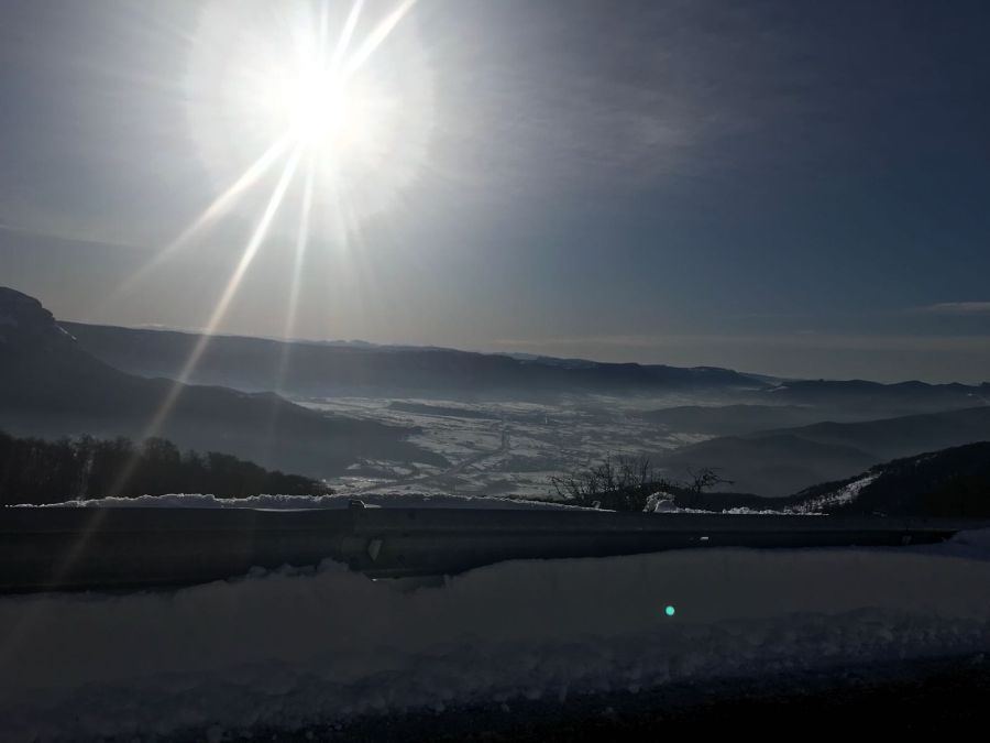Berastegi ha registrado hoy la temperatura mínima de toda Gipuzkoa con -4,3 grados al igual que Pagoeta. 