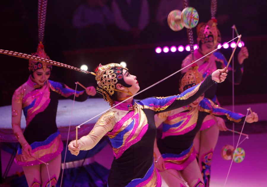 165 artistas de 20 países del mundo participan durante cuatro días en el XII Festival Internacional de Circo de Budapest
