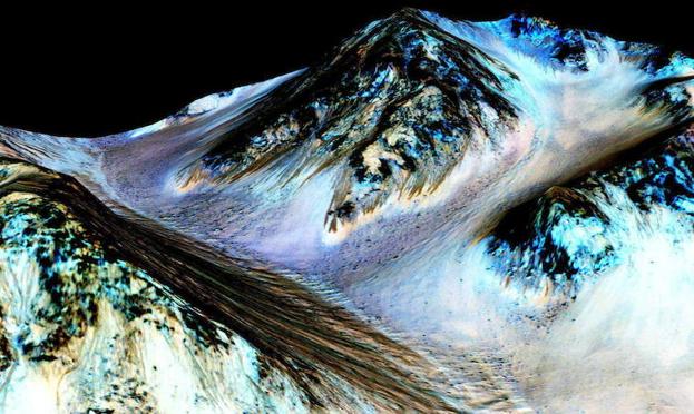 Fotografía de Marte facilitada por la NASA. 