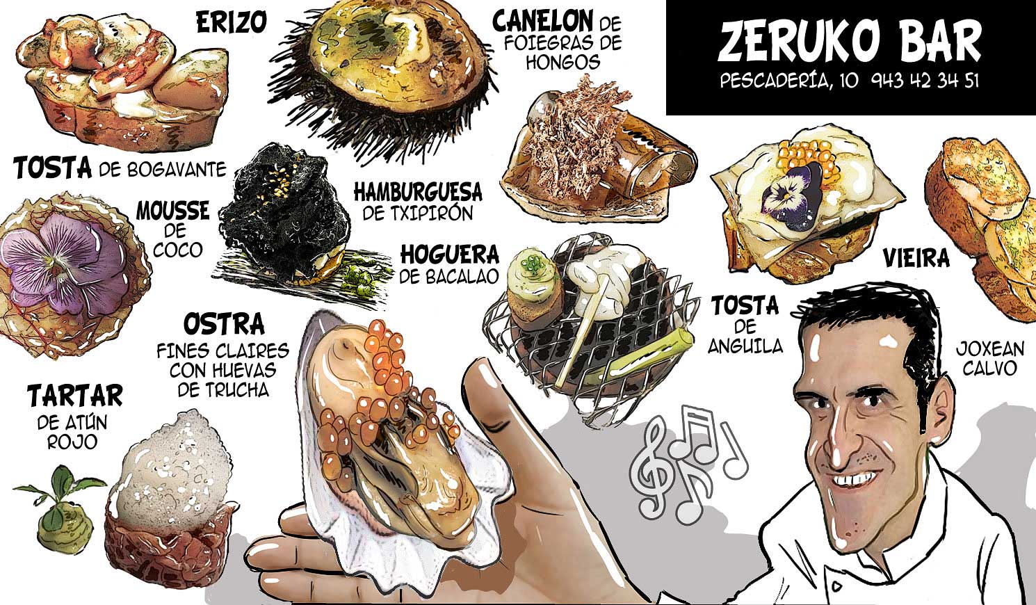 Lo mejor de nuestra gastronomía cada día de la mano de Txispas