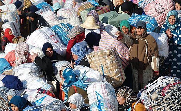 Dos mujeres mueren en otra avalancha en Ceuta