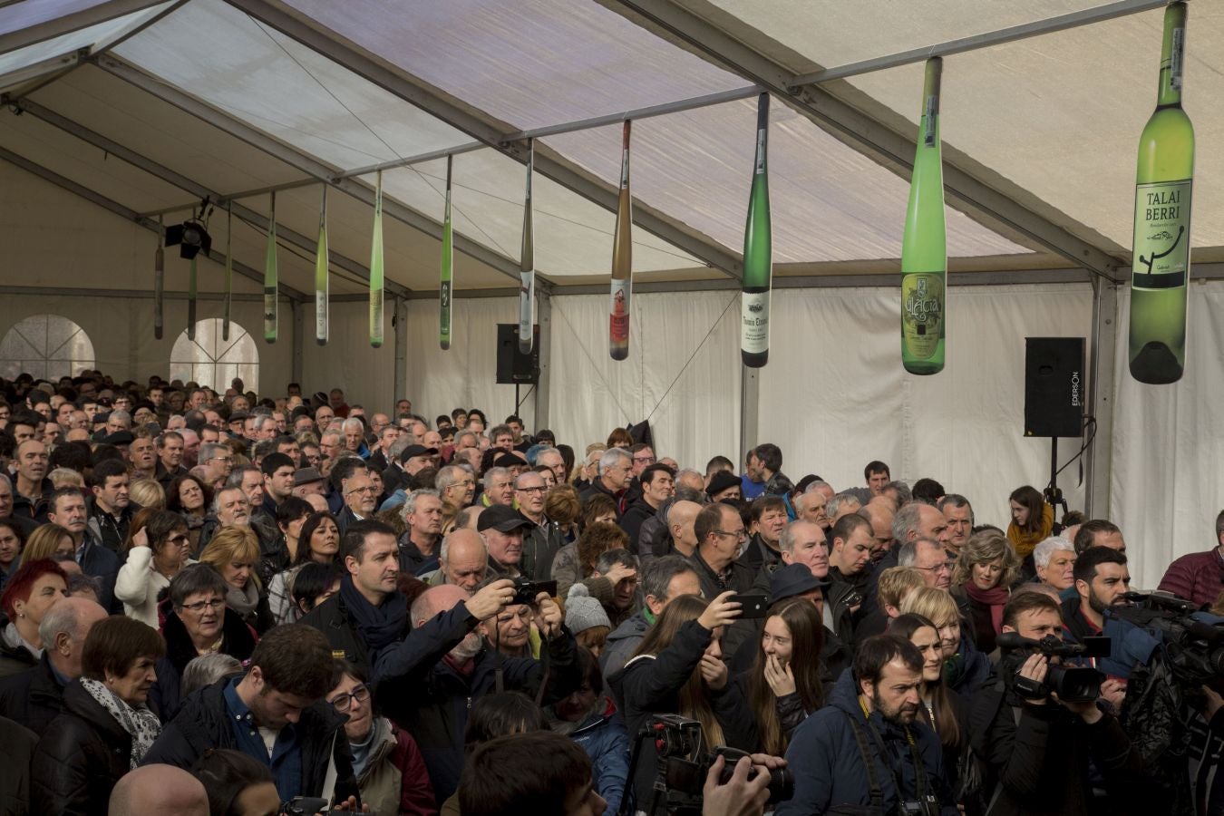 Getaria ha acogido la presentación y degustación de la nueva cosecha