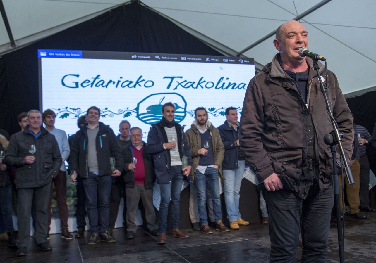 Getaria ha acogido la presentación y degustación de la nueva cosecha