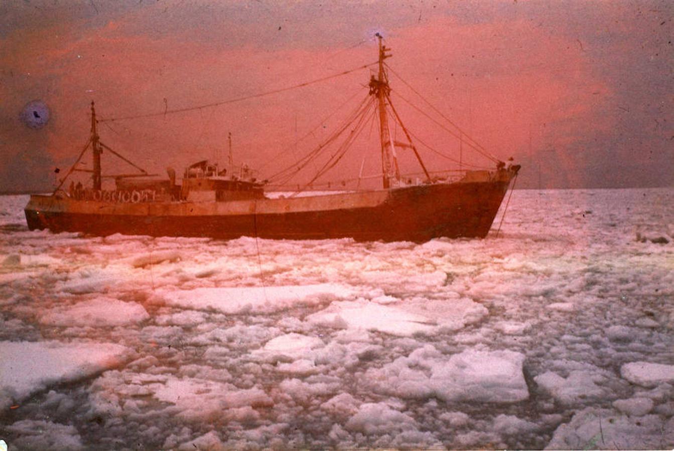 Algunos patrones y pescadores disponian de cámaras en Super 8, a veces compradas en la misma Canadá, con las que recogían detalles de su trabajo. 