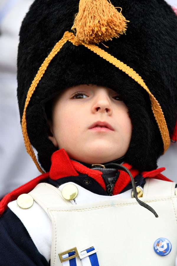 Casi 5.000 niños han desfilado por el centro de San Sebastián al son de la música de Sarriegui