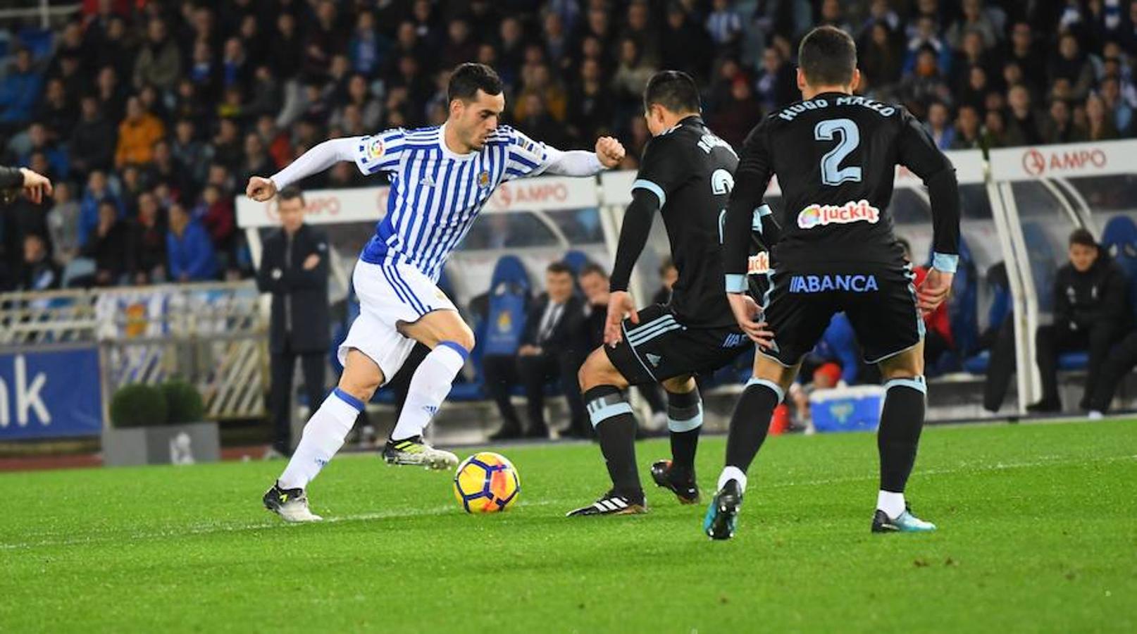 Real Sociedad-Celta, en imágenes