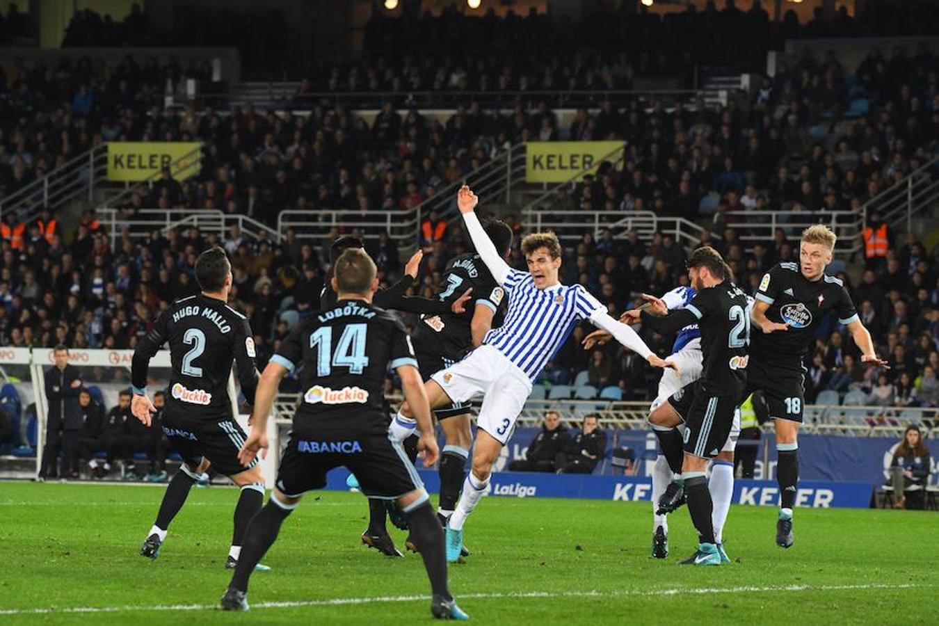 Real Sociedad-Celta, en imágenes