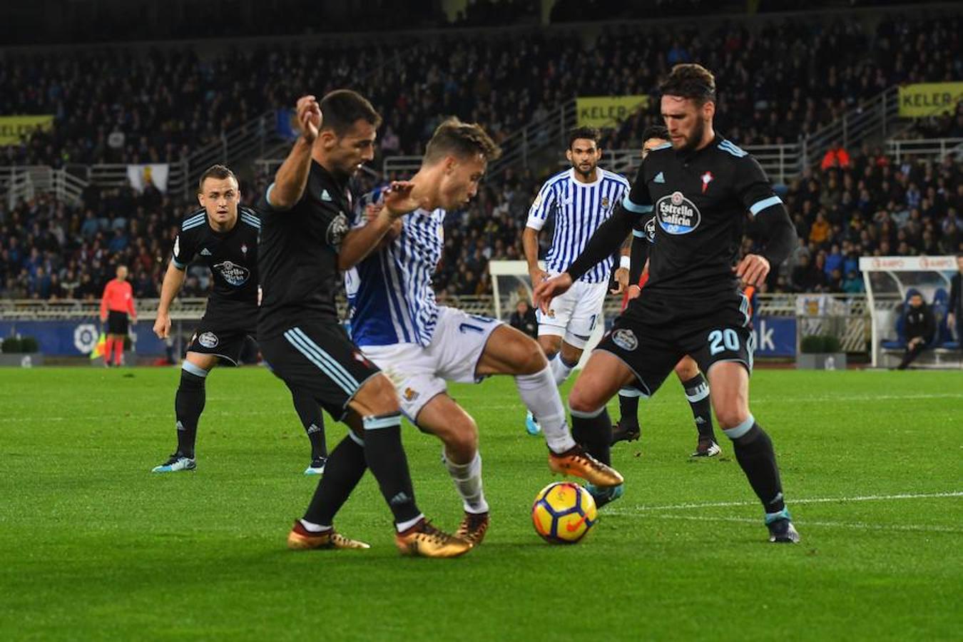 Real Sociedad-Celta, en imágenes