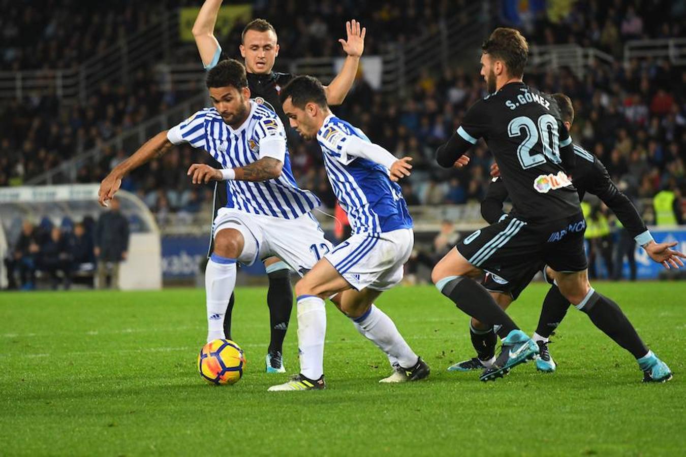 Real Sociedad-Celta, en imágenes