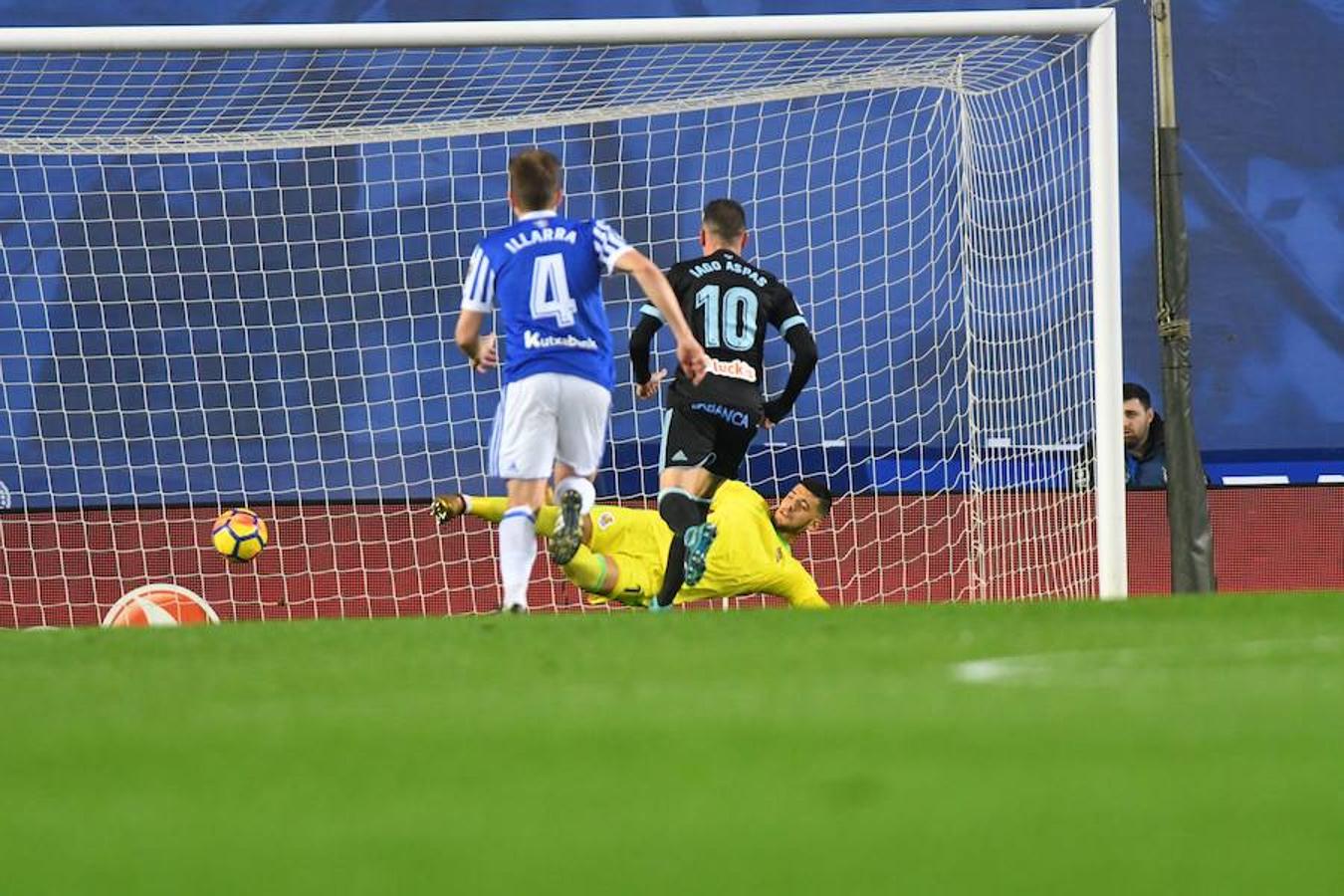 Real Sociedad-Celta, en imágenes