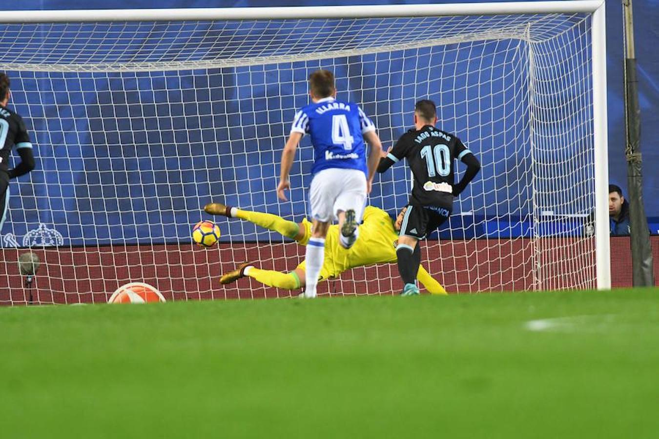 Real Sociedad-Celta, en imágenes