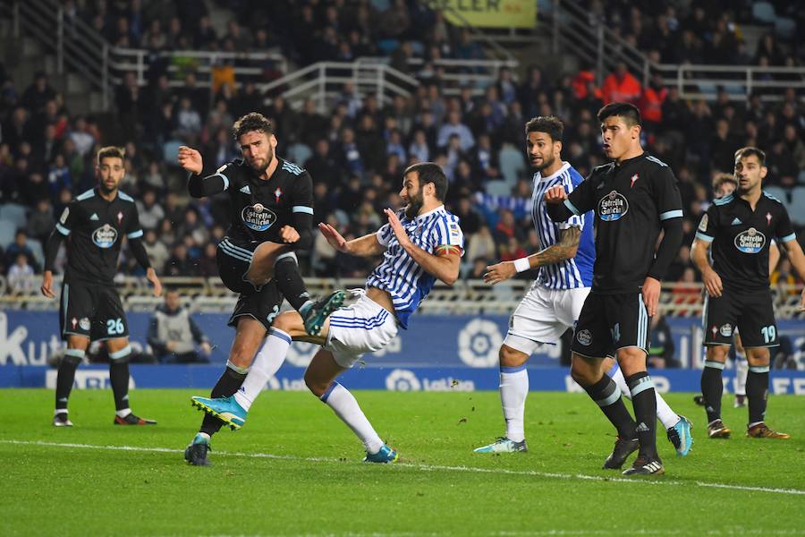 La Real no ha podio pasar del empate en la segunda parte.