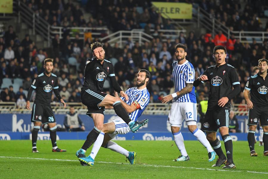 La Real no ha podio pasar del empate en la segunda parte.