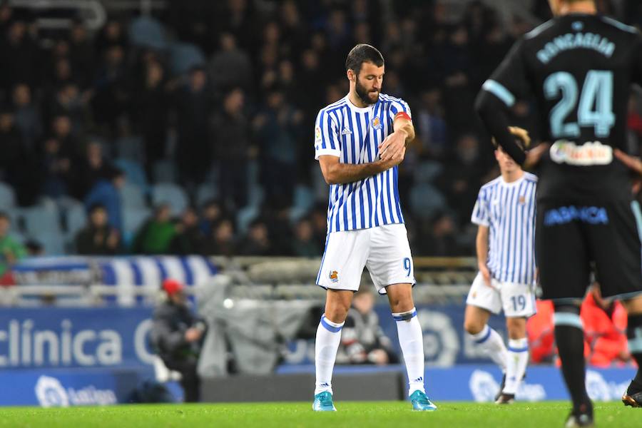 La Real no ha podio pasar del empate en la segunda parte.
