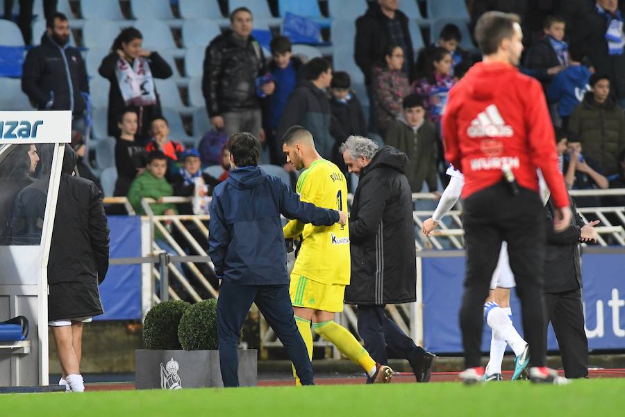 La Real no ha podio pasar del empate en la segunda parte.