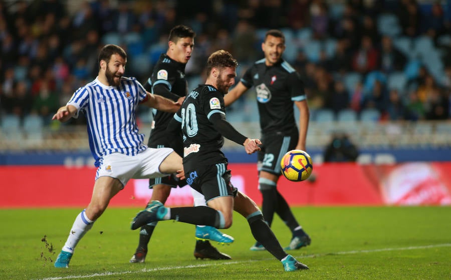 La Real no ha podio pasar del empate en la segunda parte.