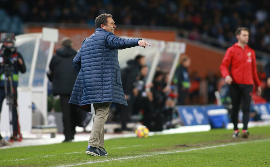 La Real no ha podio pasar del empate en la segunda parte.