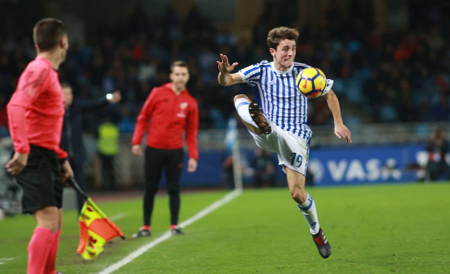 La Real no ha podio pasar del empate en la segunda parte.