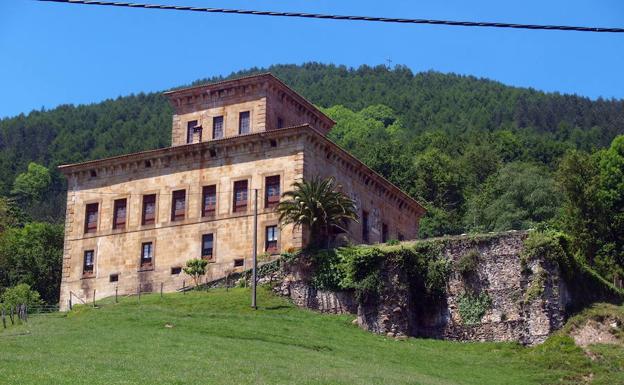 Vista del Palacio de Ipeñarrieta