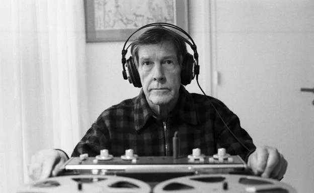 John Cage, en París en 1981.