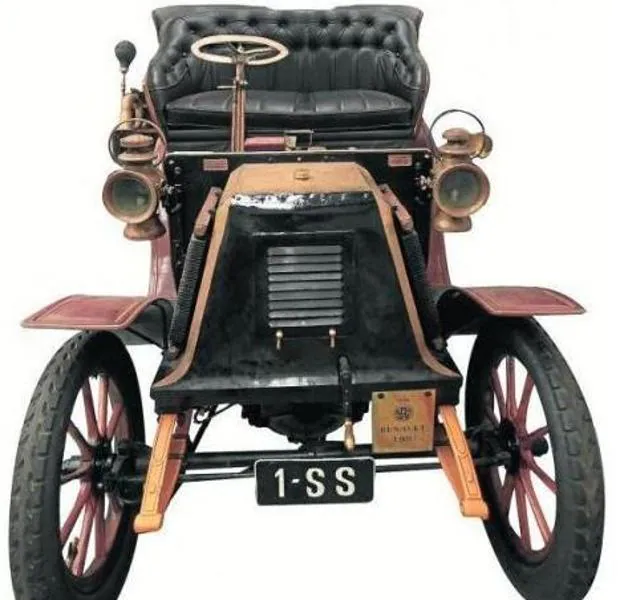 Vehículo del Marques de Rafal matriculado en Donostia en 1901. 