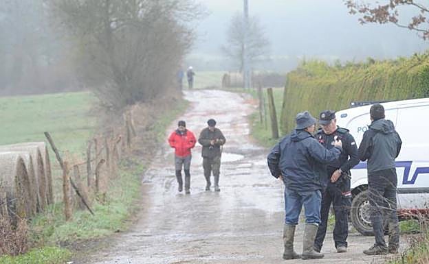 Zona en la que ha aparecido el cuerpo. / 